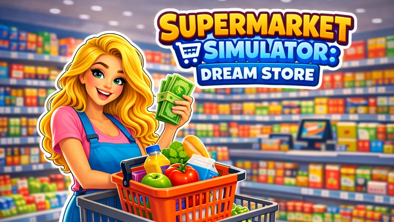Supermarket Simulator: Dream Store Cover